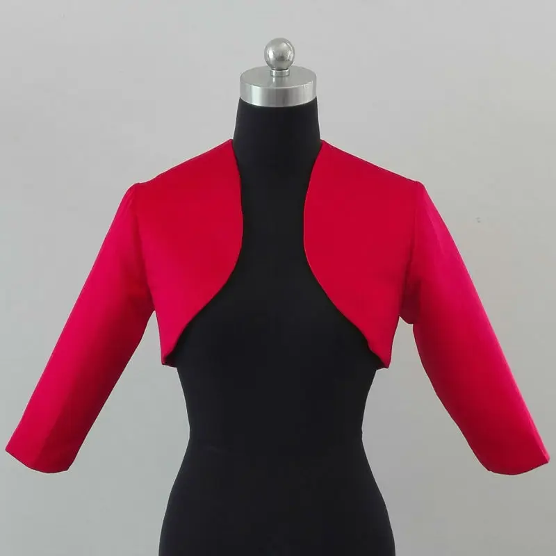 Женская атласная шаль с рукавом 3/4 цвет слоновой кости|bolero wedding jacket|bridal shrugbolero |
