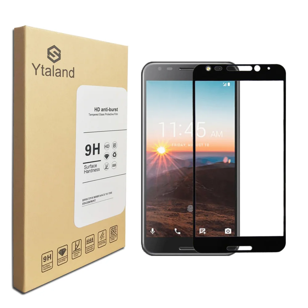 Ytaland 2.5D 0 3 мм 9H + Полное покрытие Закаленное стекло Защитная пленка для Alcatel T Mobile