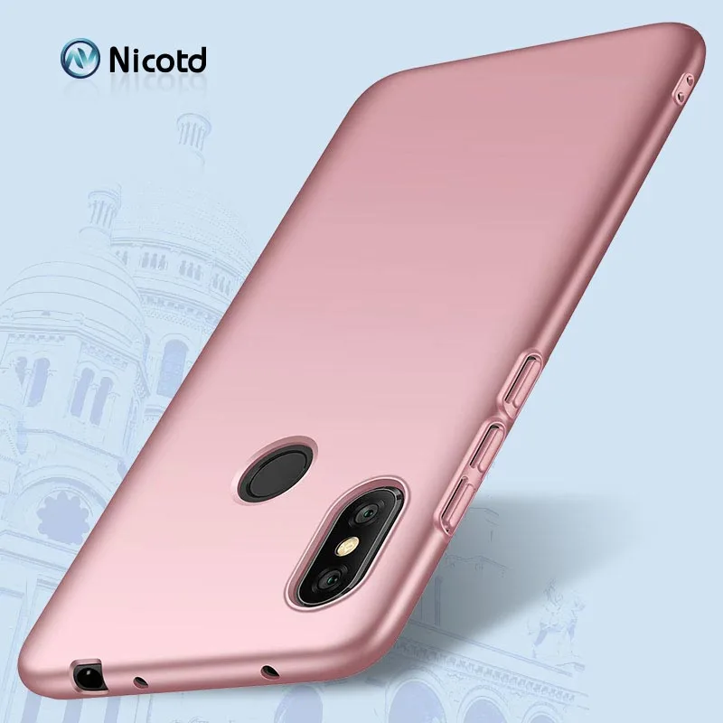 Роскошный чехол для ПК Xiaomi Redmi Note 6 pro 6,26 дюймов Nicotd жесткая матовая поверхность из поликарбоната задняя крышка чехол для телефона Чехлы для xiomi Redmi Note 6pro