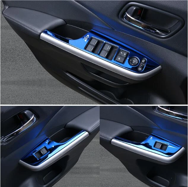 4 шт. декоративная накладка на внутренний подлокотник для двери автомобиля Honda CR V