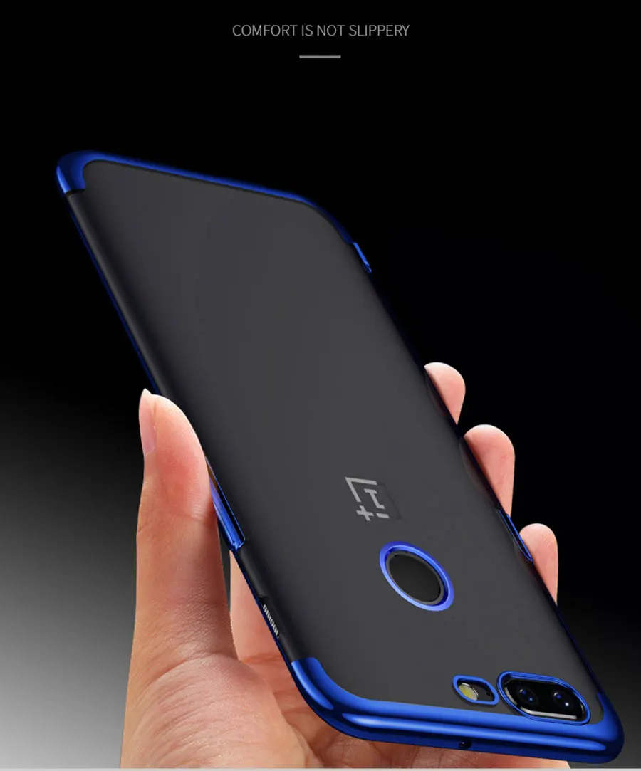 Прозрачная задняя крышка из ТПУ для Oneplus 5/Oneplus 5 T чехол защитный мягкий