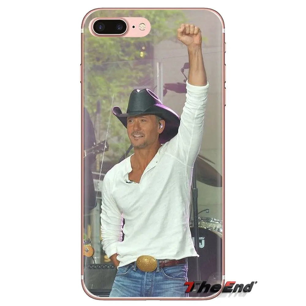 For Samsung Galaxy A3 A5 A7 A9 A8 Star A6 Plus 2018 2015 2016 2017 Kind Tim McGraw Country Music Deluxe TPU Transparent Bag Case |