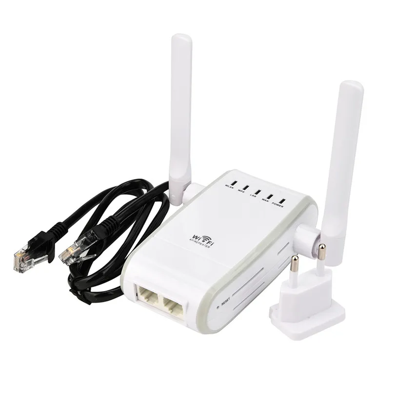 Двухдиапазонный Wifi ретранслятор 300 Мбит/с двухдиапазонный 2,4 ГГц беспроводной расширитель диапазона маршрутизатор Wi-Fi с функцией репитера ультра быстрая скорость