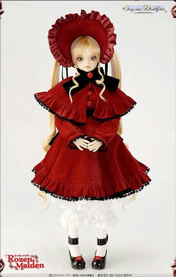 Полный комплект! Бесплатный макияж и глаза включены! Shinku shonku Rozen Maiden высокое