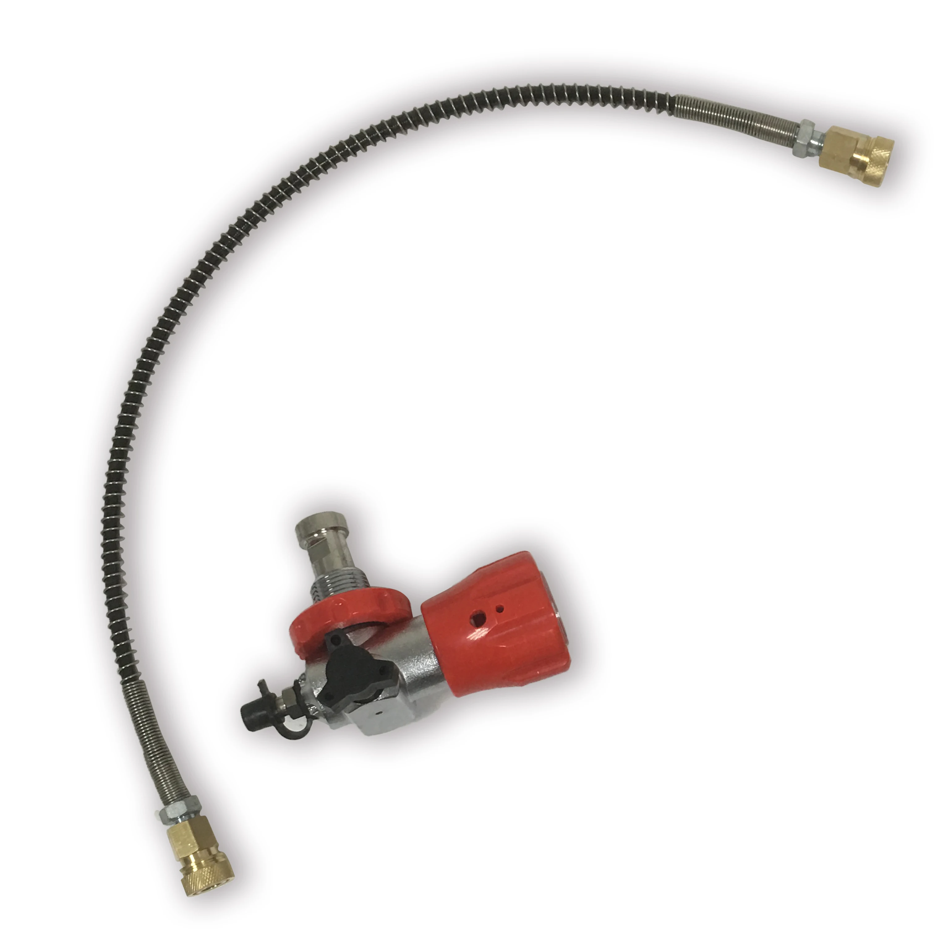 AC901 Best Selling Air Tank CO2 Gas Cylinder use Valve Quick Connector from Big Bottle to Small Bottle Filling StationAcecare