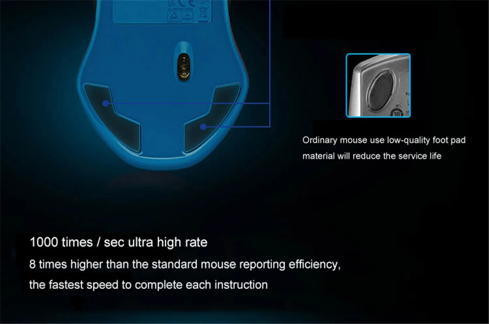 logitech G300s Ратон игровой Мышь 2500 Точек на дюйм USB Проводная оптическая wensor и посторонней помощи Мышь с 7 цветов с подсветкой