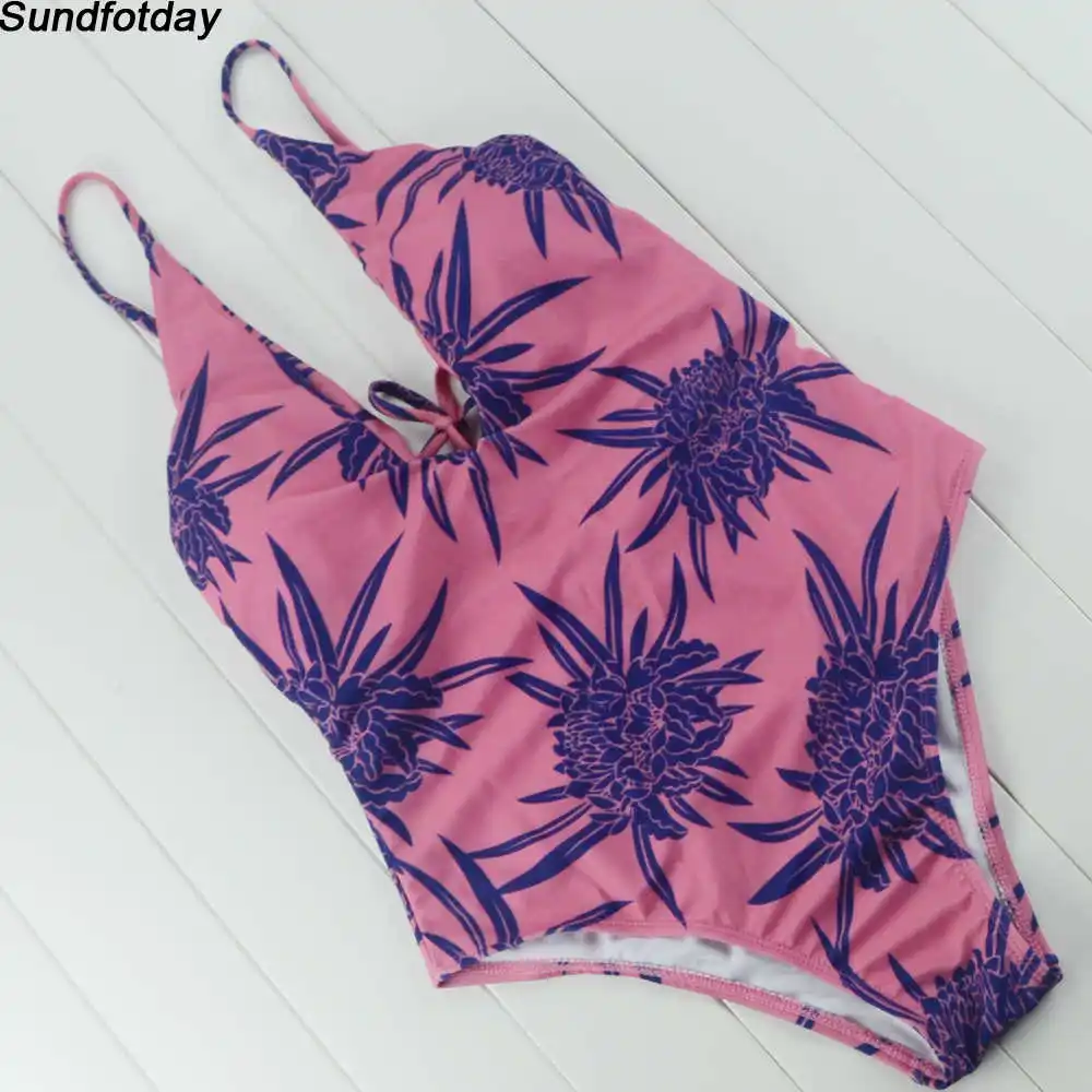 Фиолетовый Одна деталь Плавание костюм Бретели для нижнего белья Купальники