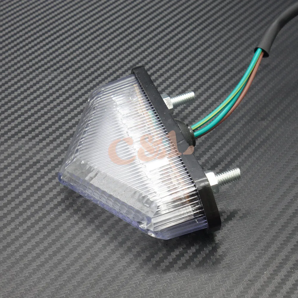 Универсальный светодиодный задний тормоз для мотоцикла стоп сигнал подсветка