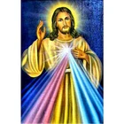 Квадратная религия Ангел икона бусины Бисероплетение Иисус Христа круглая Алмазная вышивка крестиком Алмазная мозаика картина подарок на год