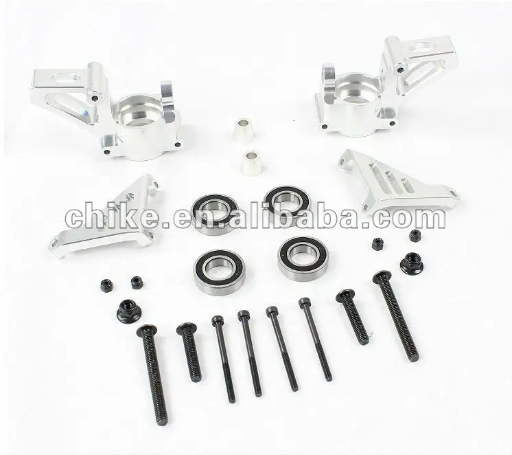 1/5 Baja CNC Alloy front hub carrier Set Front Knuckle arm bearing set - scale HPI KM RV baja 5b 5t 85115 | Игрушки и хобби