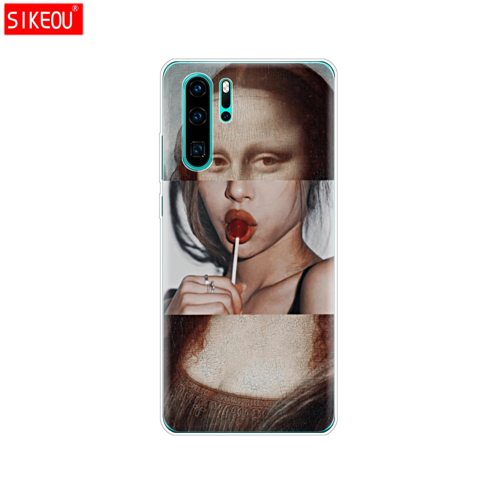 12100 Чехол для huawei P30 Pro Чехол huawei P30Pro силиконовый чехол ТПУ задняя крышка для телефона на huawei P30 Pro VOG-L29 ELE-L29 P 30 Lite чехол - Цвет: 12100