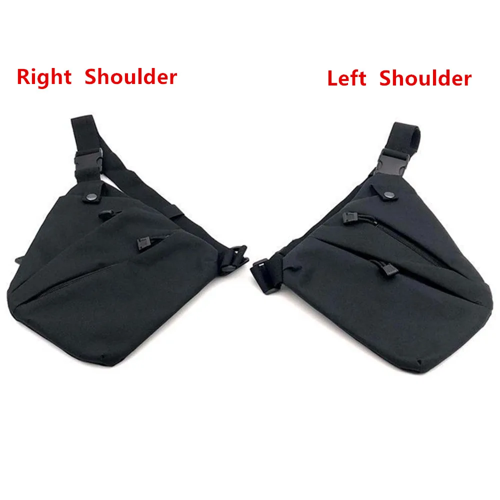 Outdoor Sports Multi-Functional Nylon Left and Right Gun Shoulder Bag Concealed Tactical Storage Holster Pistol Holder | Спорт и