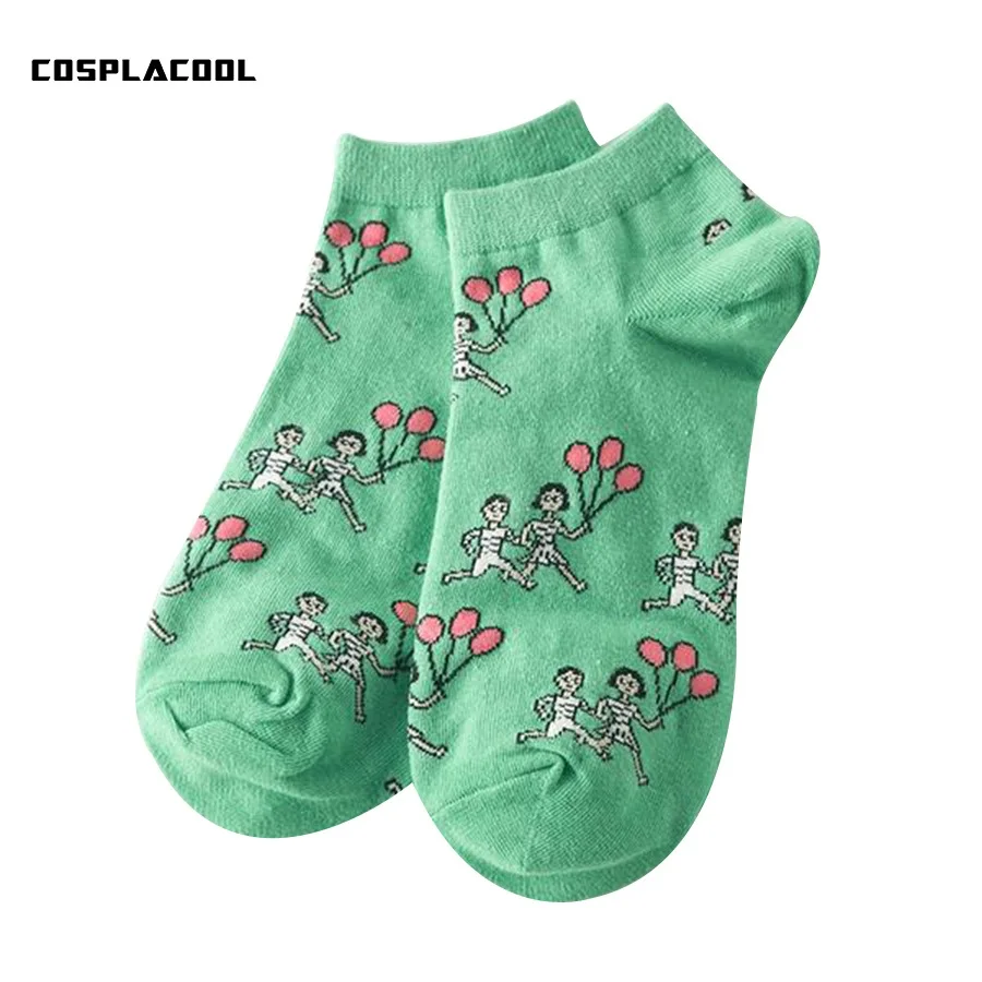 [COSPLACOOL] для мальчиков и девочек носки со смешным рисунком женские повседневные