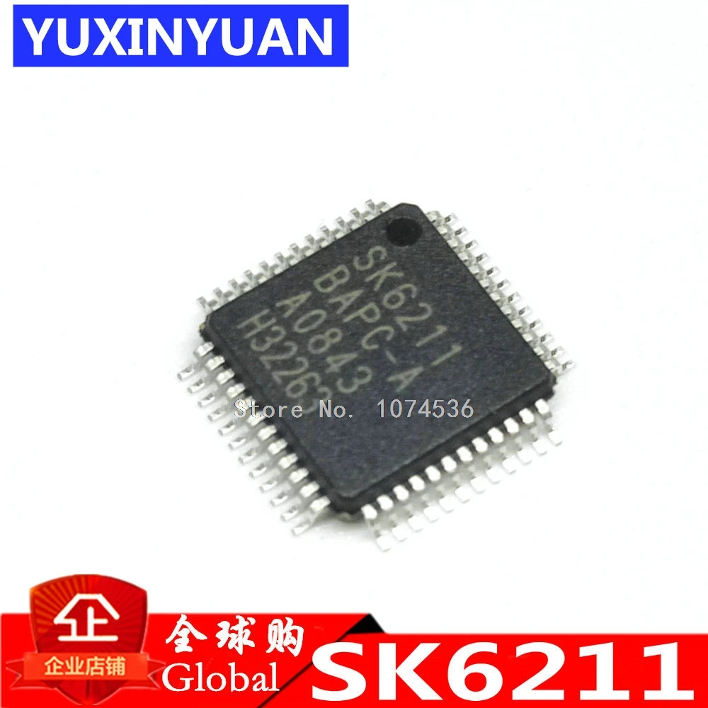 SK6211 QFP SK6211BAPC-A SK6211BBPC8A 1 шт. интегральная схема IC LCD chip electronic | Электронные компоненты