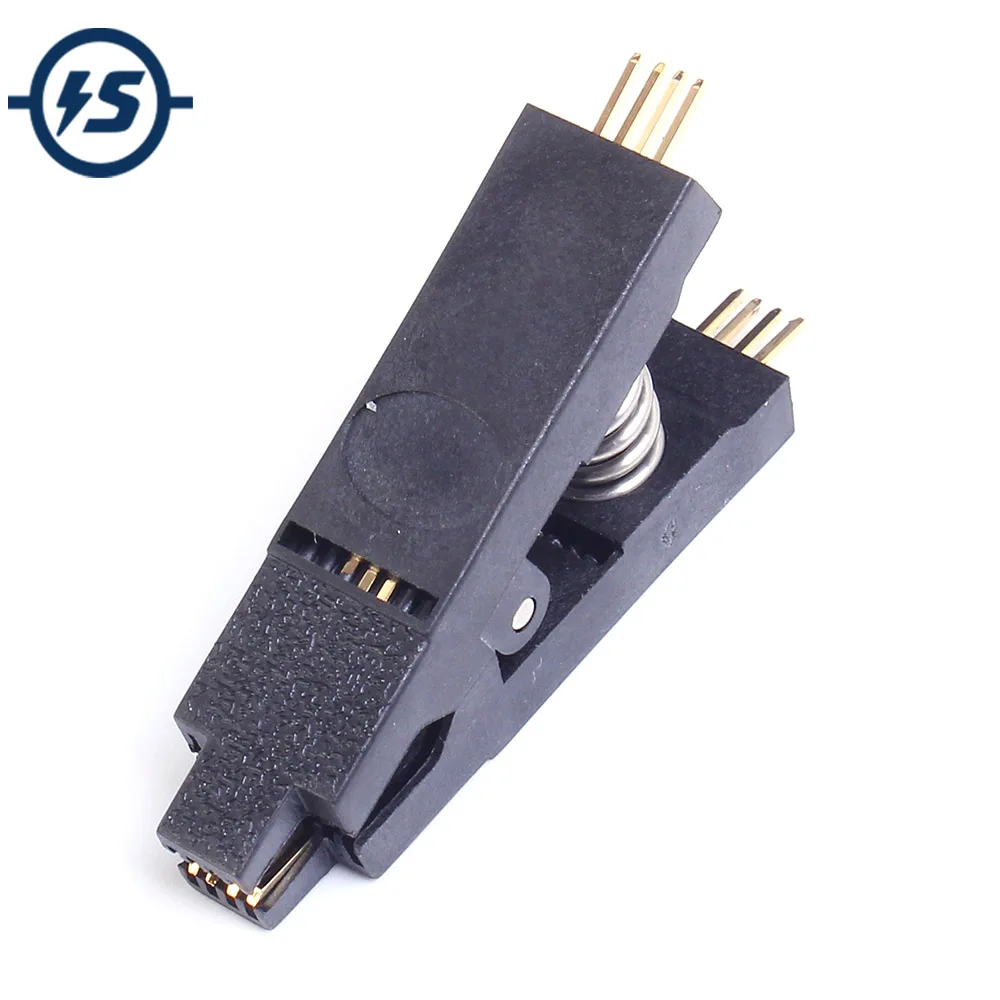 Электронный DIY BIOS программатор IC тестовый зажим SOP8 8 контактный для 24/25/93 схем 47 79