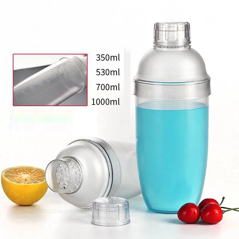 PC шейкеры для коктейлей формула причастия тусклый лак шейкер весы посуда напитков Бостон стаканы