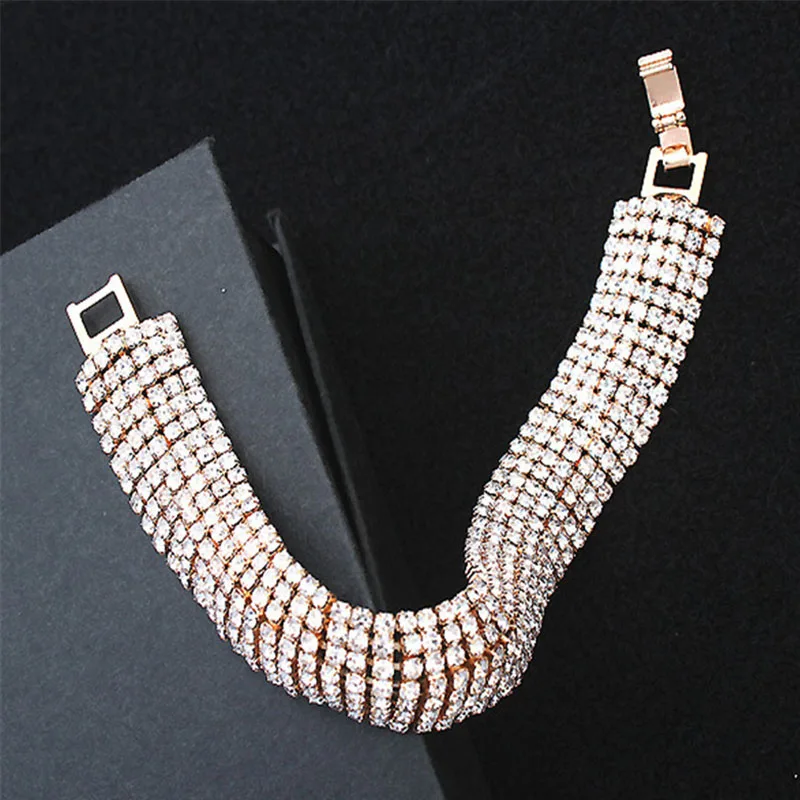 Jooyoo горячие продажи ravishing роскошный браслет bling бижутерия аксессуары для женщин