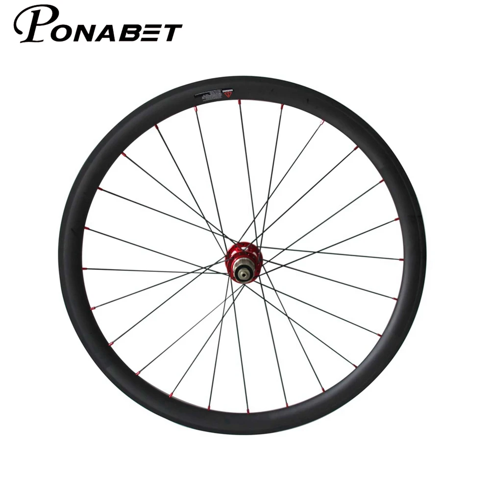 Ponabet 700C диск Novatec ступица Одиночная Задняя Ступица 38/50/60/88 мм клинчер/трубчатый