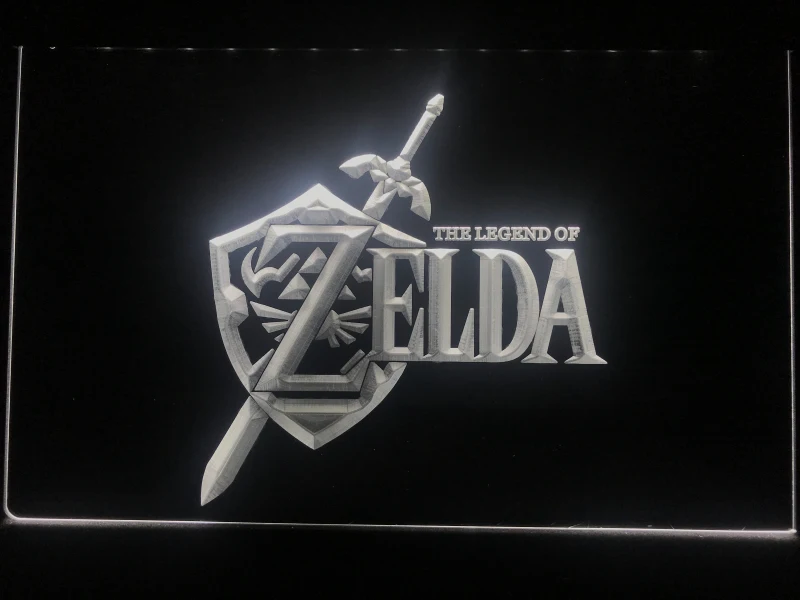E040 Legend of Zelda светодиодный знак неонового света