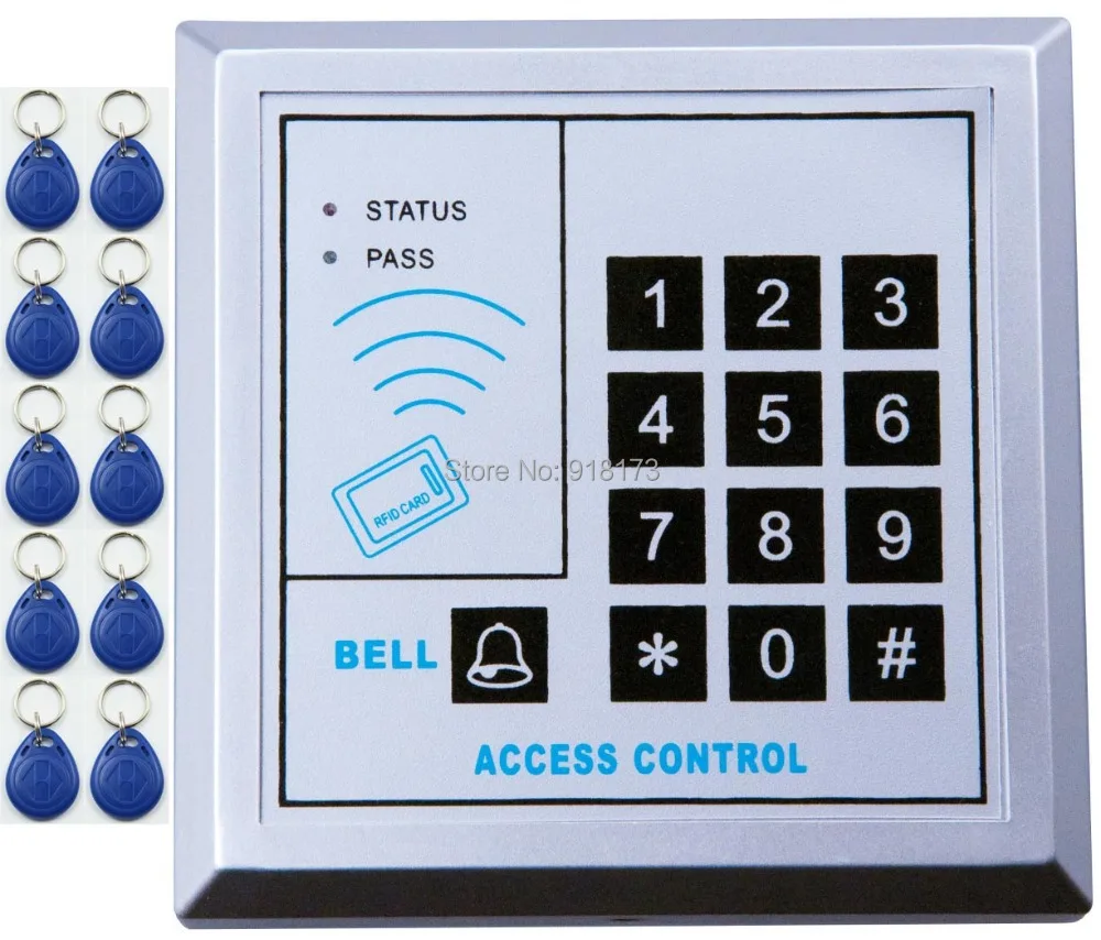 RFID бесконтактная дверная система контроля доступа 125 кГц EM идентификационная