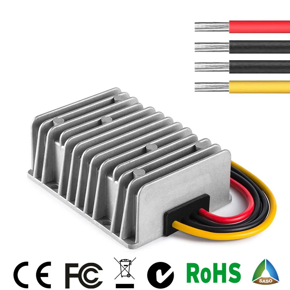 9 V-36 V-12 V макс 28A DC редуктор преобразователя регулятор напряжения стабилизатор шаг вверх вниз Тип CE по ограничению на использование опасных материалов в производстве Водонепроницаемый IP67 12 V 24 V-12 V