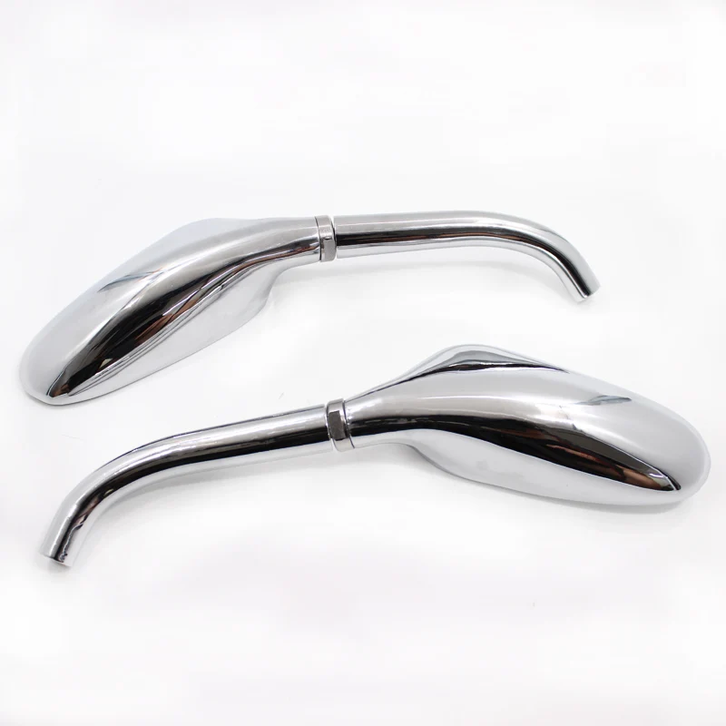 Зеркала для мотоцикла Nuoxintr хромированные зеркала Yamaha Virago XV 250 500 535 700 750 920 1100 Suzuki