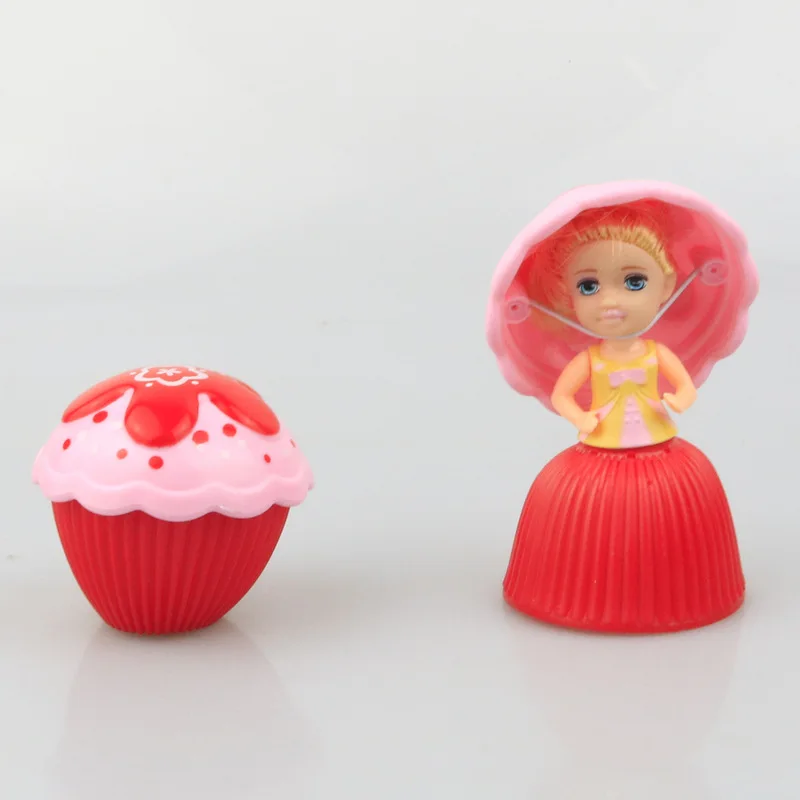 1 шт. Мини Kawaii мультфильм прекрасный кекс принцесса кукла трансформированная