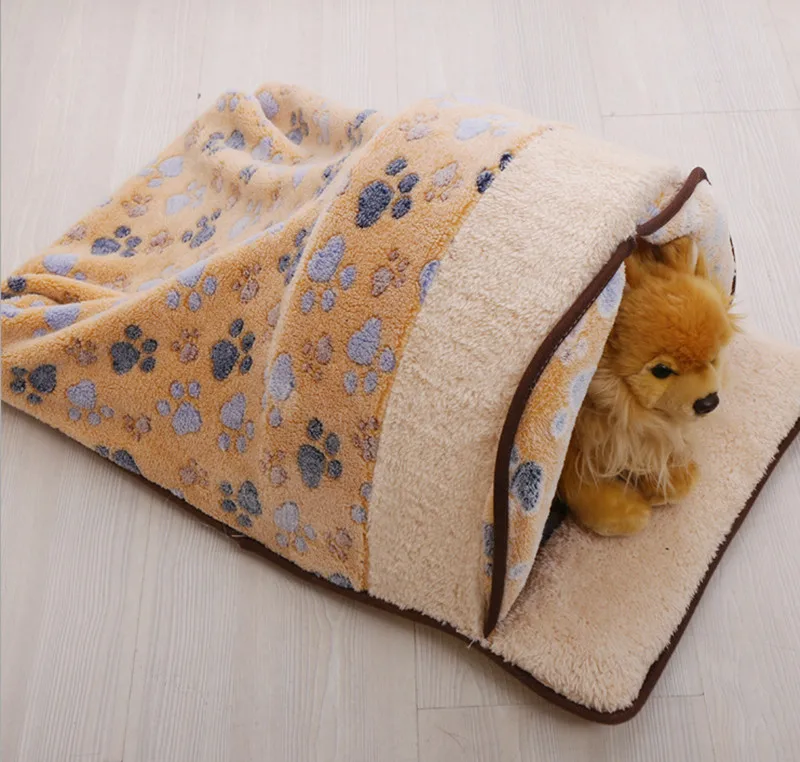 Лидер продаж пэт продукты теплый мягкий домик для кошки спальный мешок домашних