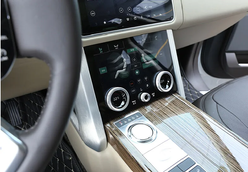 Для Range Rover Vogue 2018 ручки громкости автомобильного центрального кондиционера из
