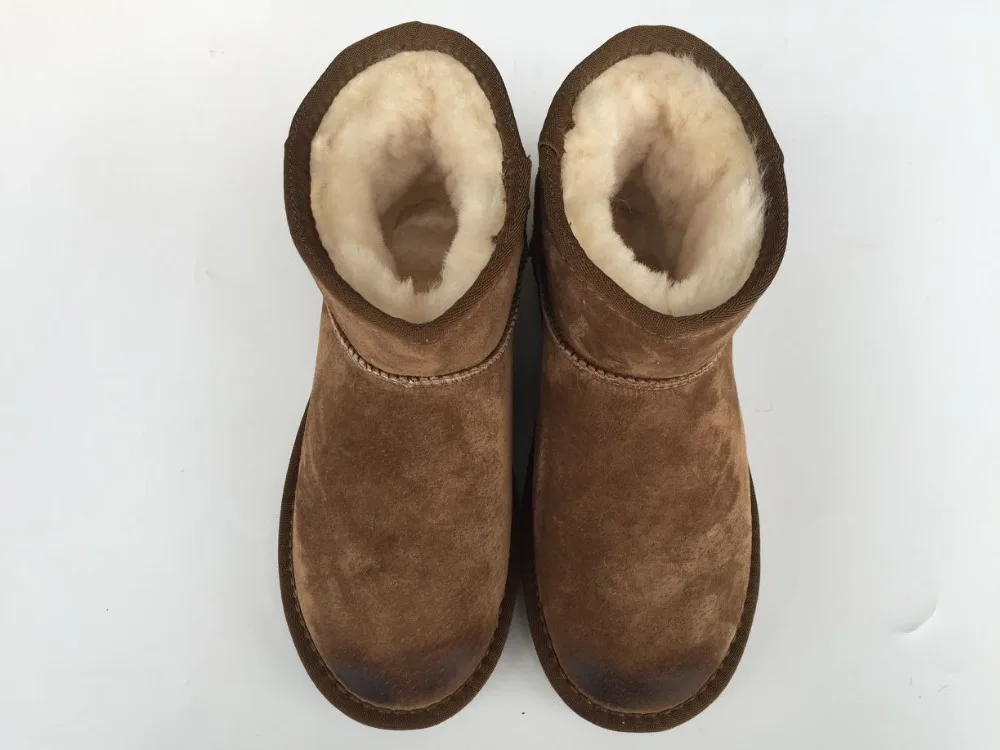 Careaymade/новые зимние сапоги; женские зимние сапоги из натуральной кожи с хлопковым верхом в стиле ретро; женская обувь из толстого теплого хлопка; 6 цветов