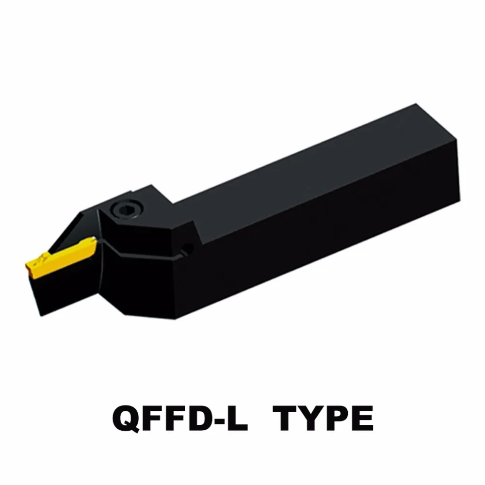 

ZCC.CT PARTING TOOL HOLDER QFFD -L series Lathe Bar Tool Holder For cnc Lathe Machine suit for insert ZTFD0303 ZTFD