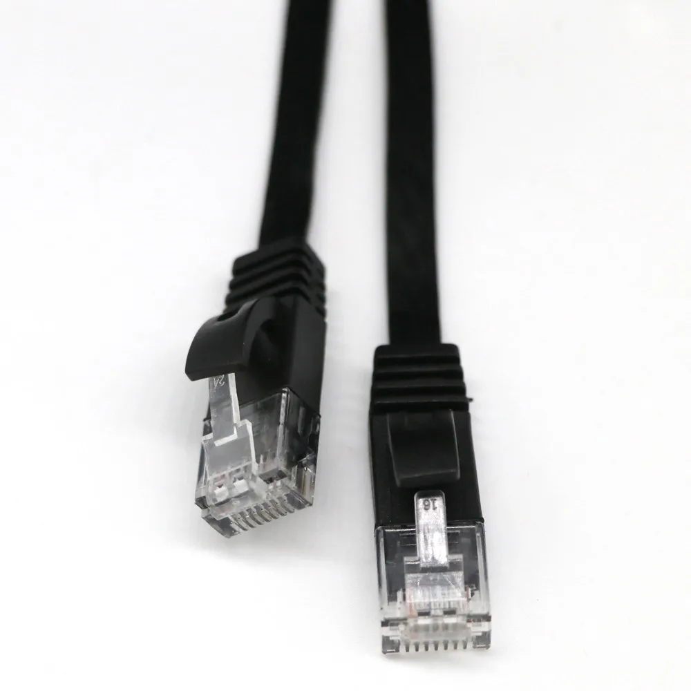 RJ45 CAT6 Ethernet сетевой кабель LAN плоский UTP коммутационный маршрутизатор интересный