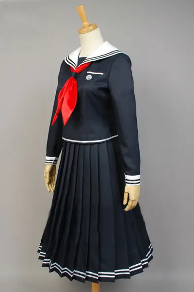 Горячая аниме Danganronpa Dangan Ronpa 2 Fukawa Toko косплей костюм для женщин и девочек школьная
