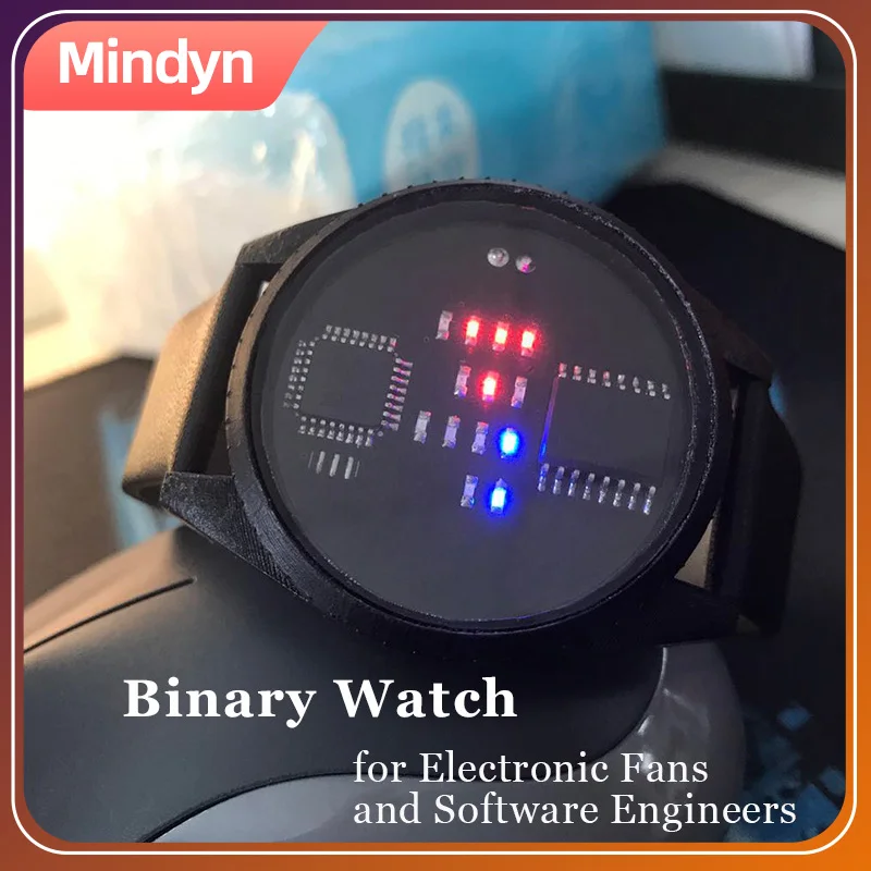 Binary Watch светодиодный дисплей ручная работа модный и специальный подарок для