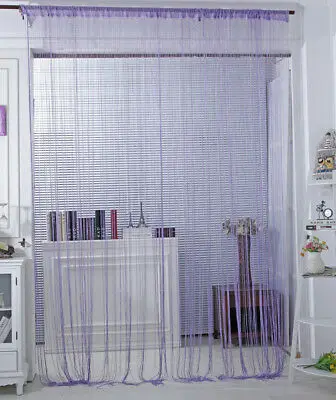 Занавески s Thread занавески String для дверей прозрачные окна спальни гостиной зала |