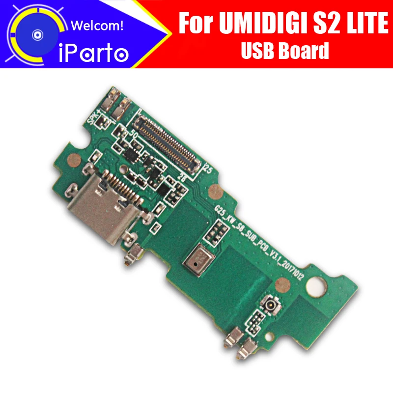 UMIDIGI S2 LITE usb доска 100% оригинал новый для plug заряд Замена платы аксессуары