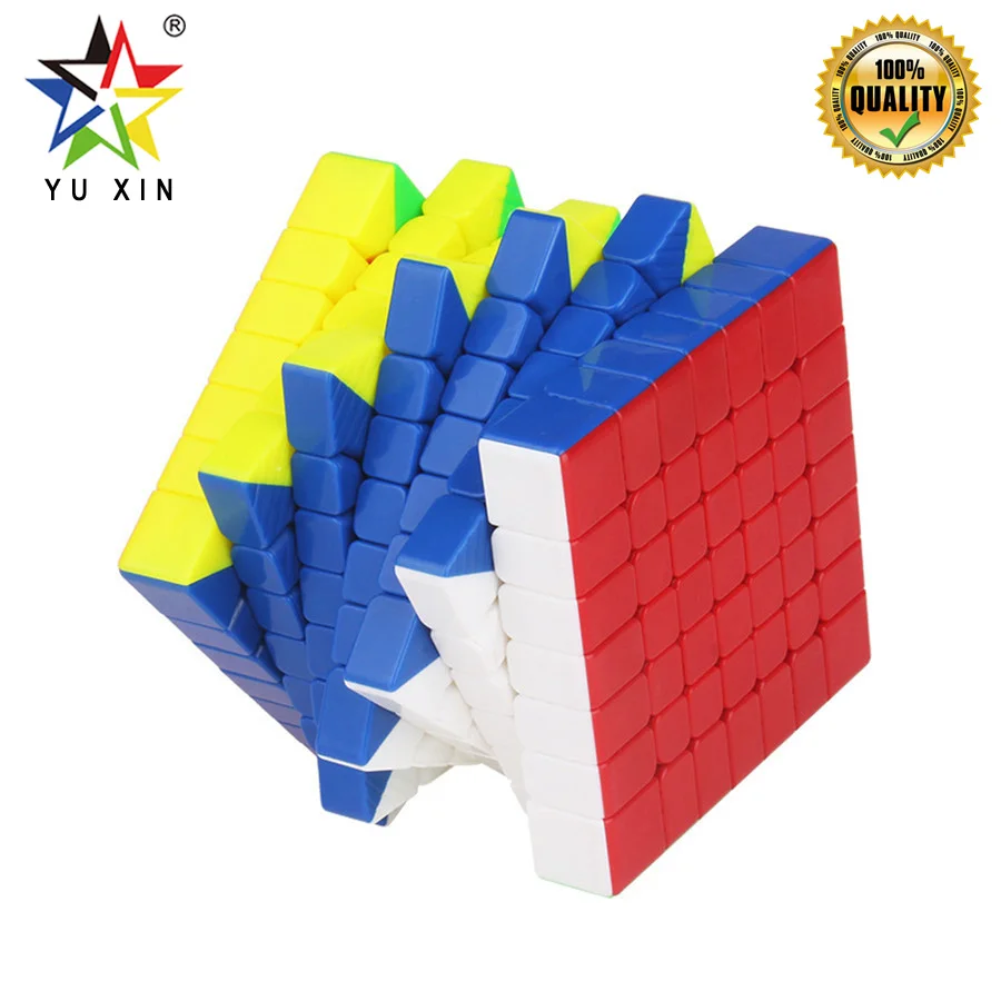 2019 YUXIN скоростной куб 7x7x7 соревнований 67 5 мм магический магнитный Твист