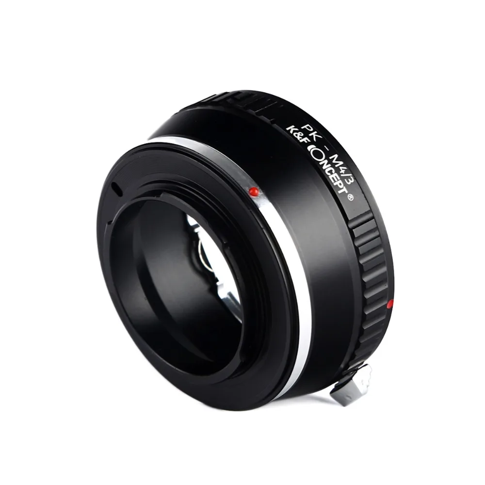 K&ampF CONCEPT Lens Mount Adapter for Pentax K PK to Olympus Panasonic Micro 4/3 M4/3 Camera Body free shipping | Электроника