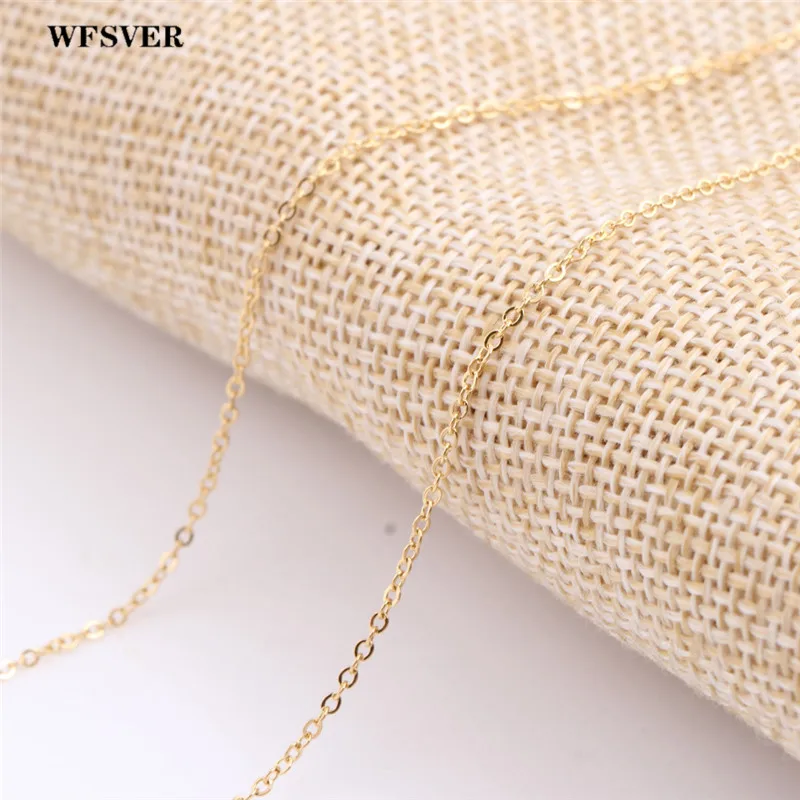 WFSVER новый дизайн ожерелье из нержавеющей стали для женщин золото/розовое золото