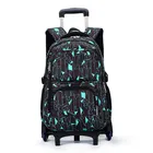 Школьный рюкзак SIXRAYS для мальчиков и девочек, школьный рюкзак на колесиках с 6 колесиками для лестницы