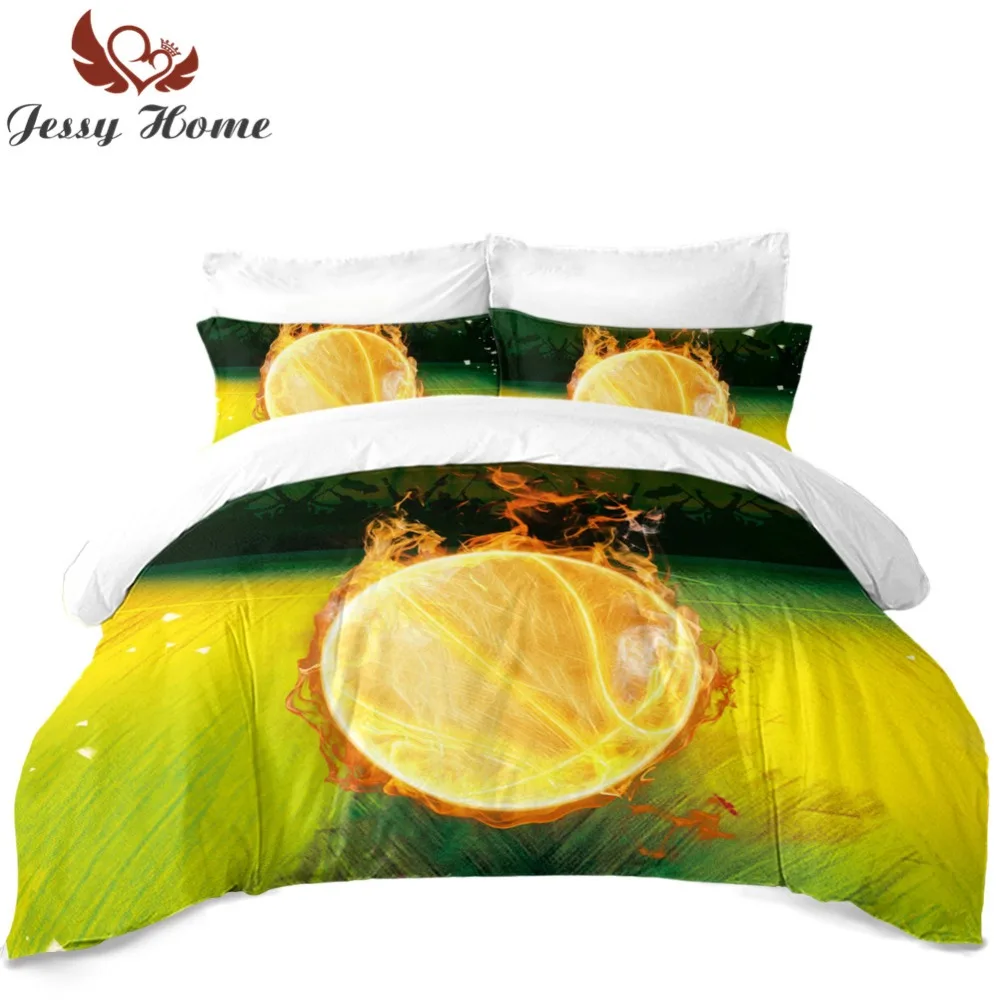 Прямая поставка с фабрики 3/4 шт. Постельное белье футбольной тематикой набор