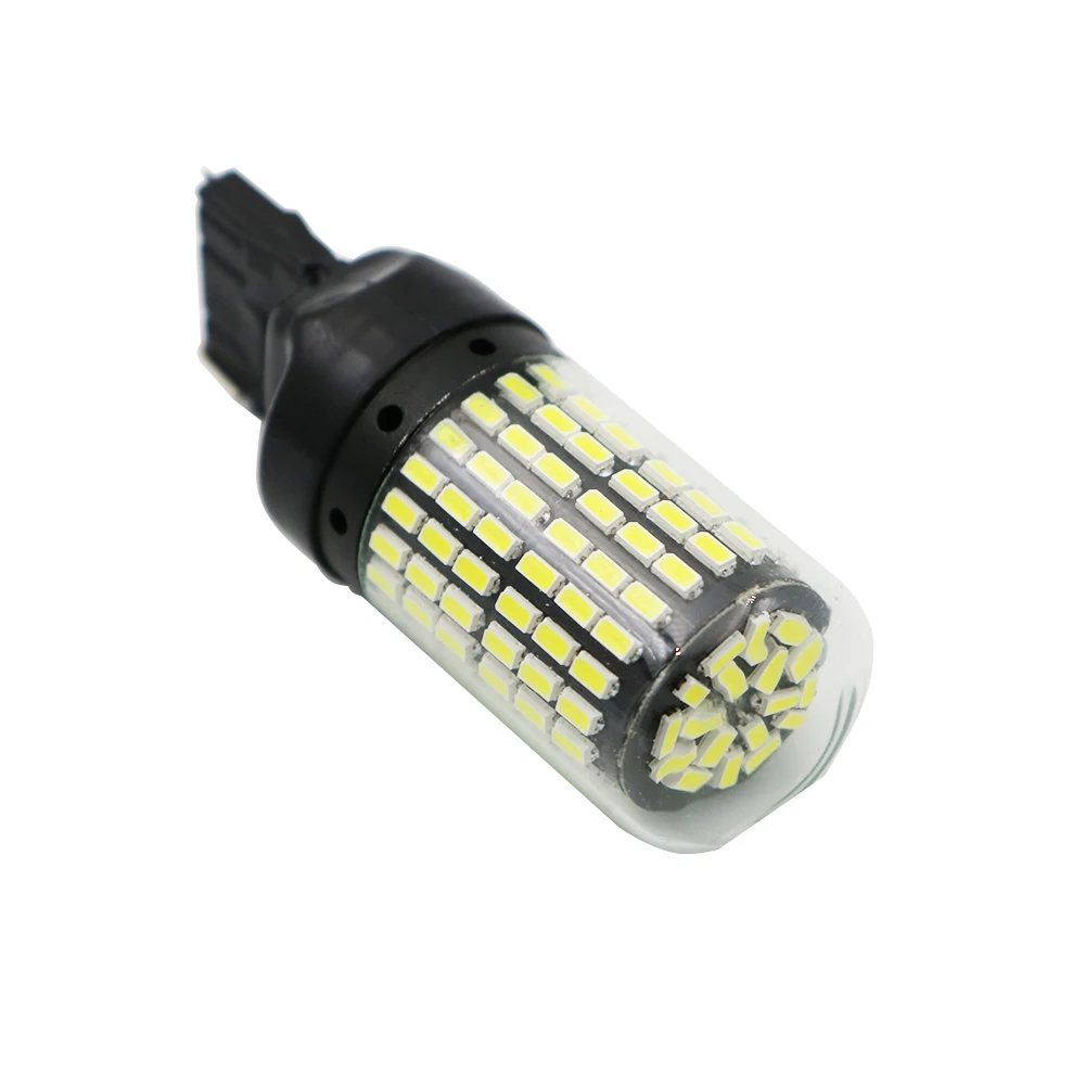 YSY 2X автомобильные T20 7440 W21W светодиодные лампы 3014 144smd LED CanBus 1156 BA15S P21W BAU15S PY21W для
