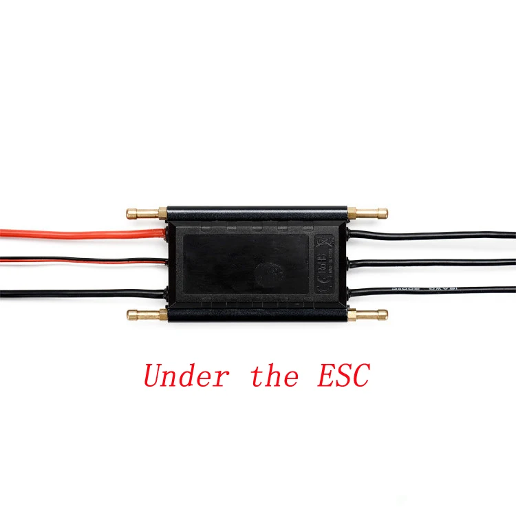 1 шт. FLYCOLOR 50A 70A 90A 120A 150A водонепроницаемый ESC RC лодка водяное охлаждение