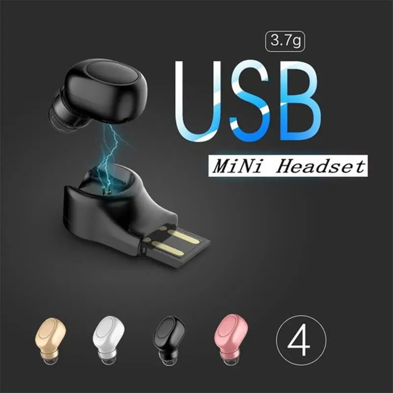 CHICLITS Мини Bluetooth Беспроводные Наушники V4.1 невидимые наушники-ушные наушники с