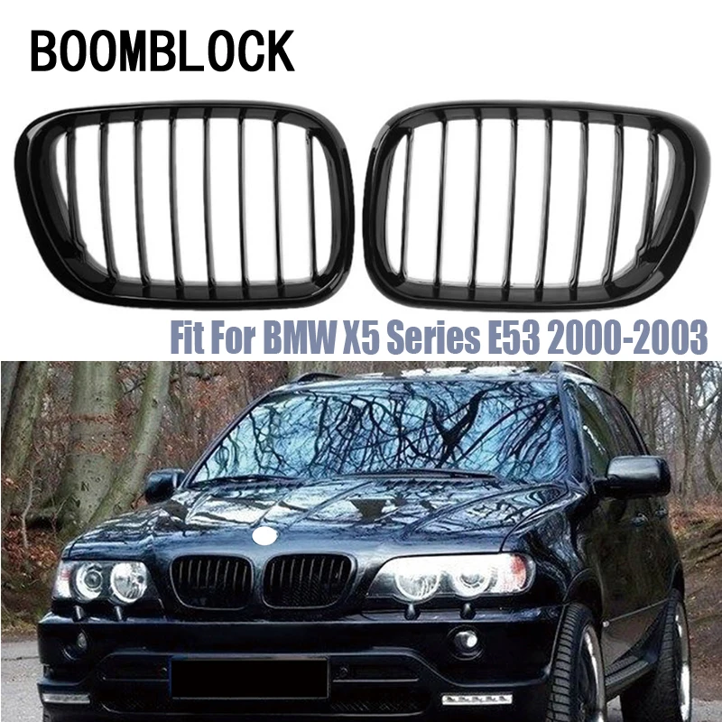 Автомобильные фары переднего бампера гоночные грили для BMW X5 E53 M аксессуары