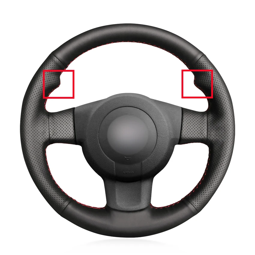 Сделай Сам искусственная кожа Micro Fiber для Seat Leon (1P) FR 2007 Cupra Ibiza (6L) 2006|Чехлы на руль| |