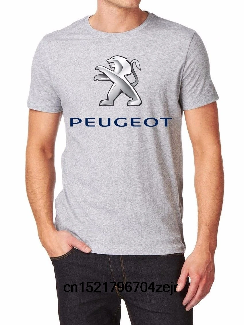 Мужская футболка модный дизайн крутой человек Пежо автомобиль внедорожник
