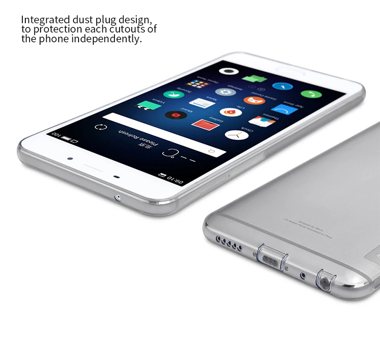 Meizu M3E чехол ТПУ чехол-накладка NILLKIN Nature прозрачный из мягкий для M3E(Meilan E 5 дюймов) +