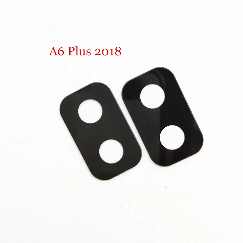 

10 шт./лот стеклянная задняя камера с клеем для Samsung Galaxy A6 Plus A6 + (2018)