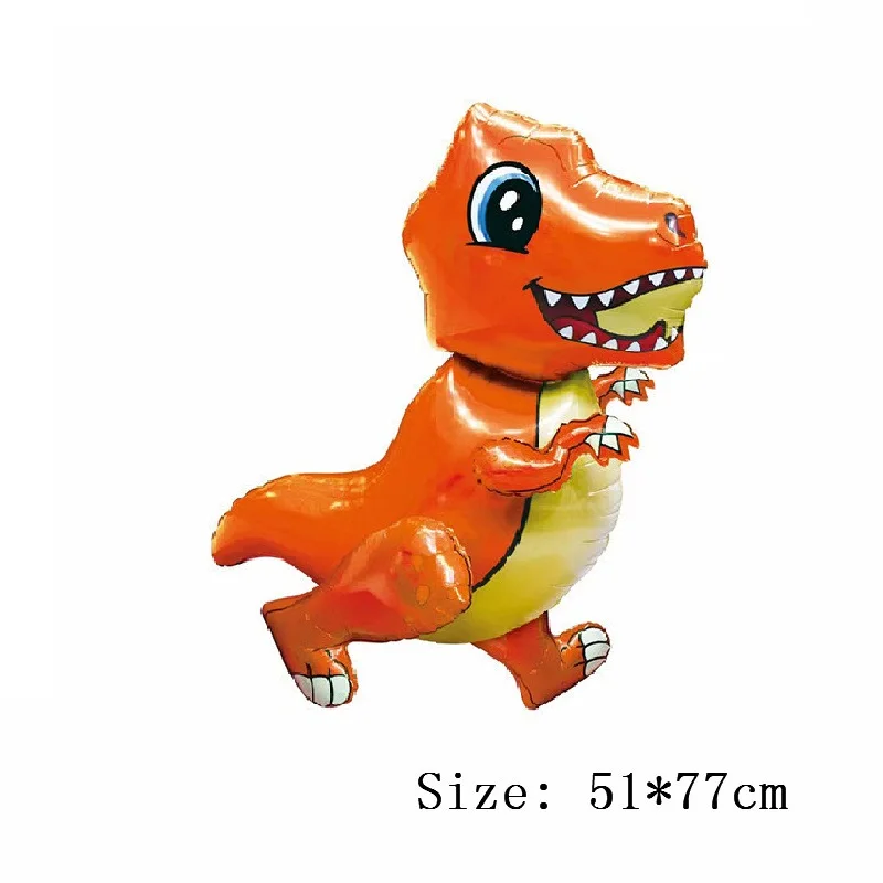 4D Dinosaur 1 шт. воздушные шары в виде динозавра, вечерние украшения в виде большого динозавра для детей на день рождения, вечерние шары в виде динозавра, детские игрушки - Color: 4D Dinosaur